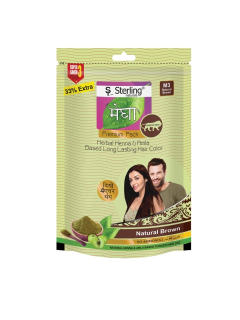 

Sterling Naturals Megha Mehandi 45 g, Brown