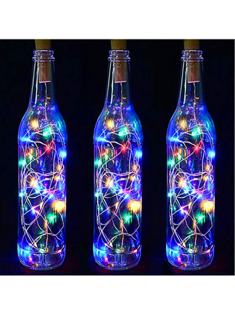 

XERGY Blue LED Fairy Decoration String Lights, Multi
