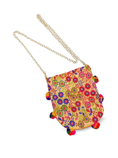 

CRAYTON Women Multi Clutches, Gold