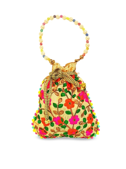 

CRAYTON Women Multi Clutches, Gold