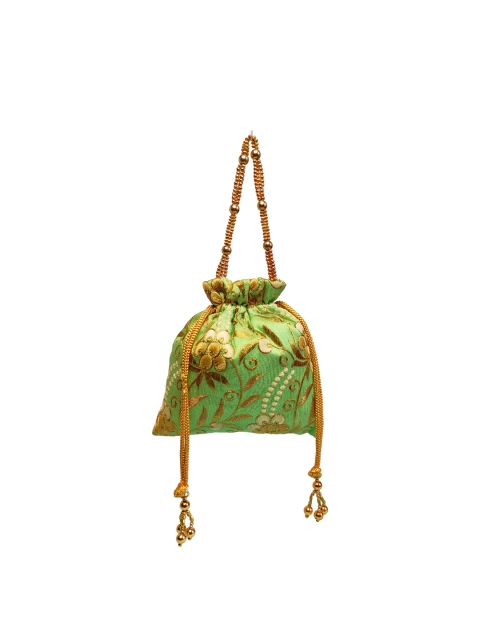 

CRAYTON Women Green Clutches