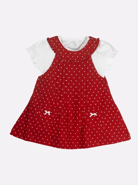 

BABY GO Red A-Line Dress