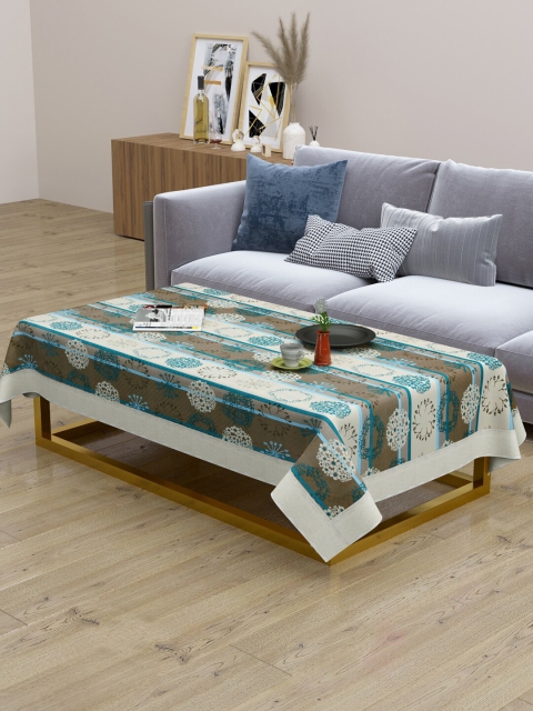 

Clasiko Grey Floral Printed 2-Seater Table Covers