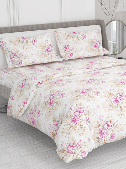 

EXORA Unisex Purple Bedsheets