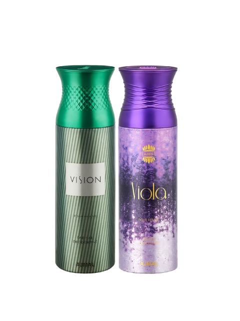 

Ajmal Set of 2 Visionhim & Violaher Deo 200ml, Green