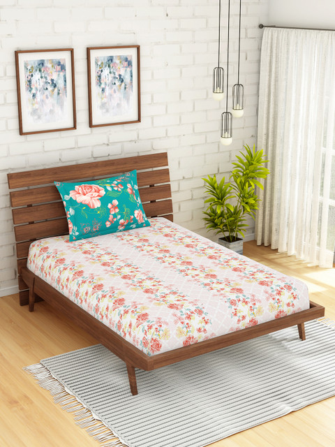 

SPACES Unisex Pink Bedsheets