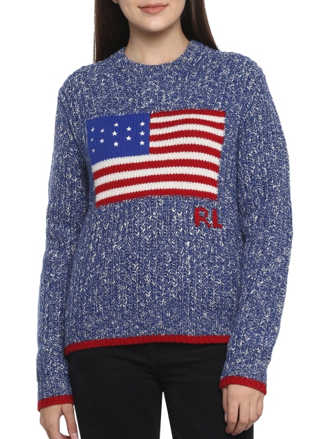 

Polo Ralph Lauren Women Blue Sweaters