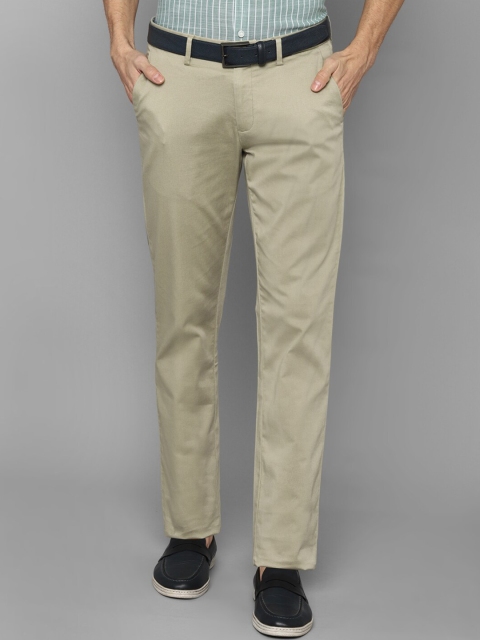 

Allen Solly Men Beige Slim Fit Chinos Trousers