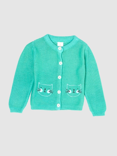 

PORTOBELLO Girls Green Sweater Vest