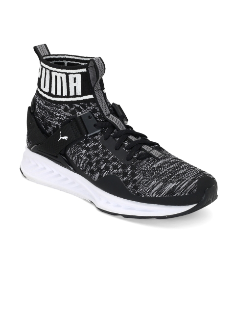 

Puma Women Black IGNITE evoKNIT High-Top Sports Shoes