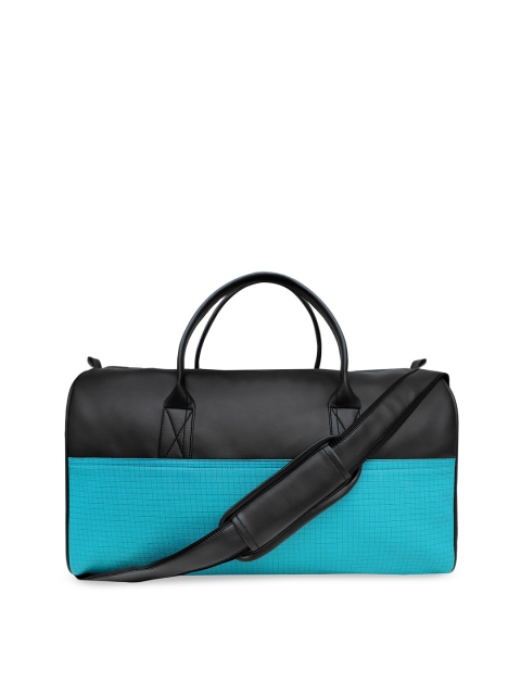 

Zombom Turquoise Blue Solid Medium Duffel Bag