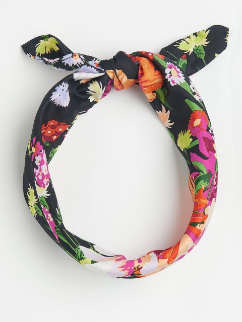 

H&M Women Black Scarf Hairband