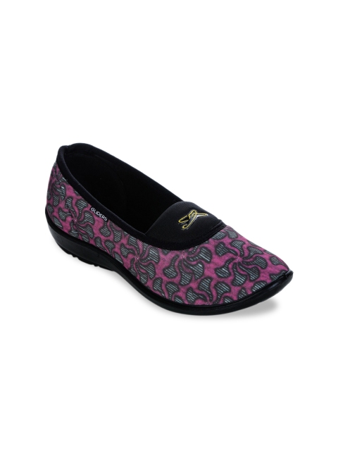 

Liberty Women Pink Printed Slip-On Sneakers