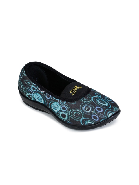 

Liberty Women Green Printed Slip-On Sneakers