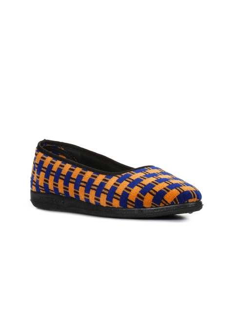 

Liberty Women Blue Striped Loafers