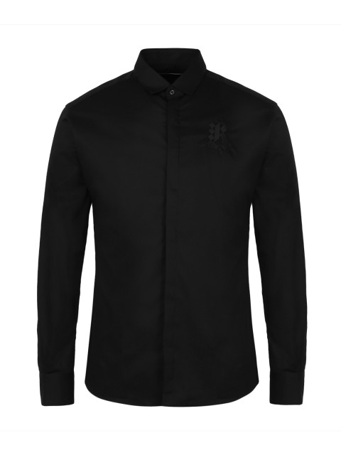

Karl Lagerfeld Men Black Formal Shirt