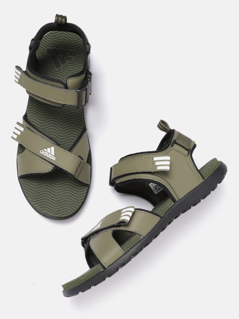 Adidas Olive Green ALSEK Sports Sandals 
