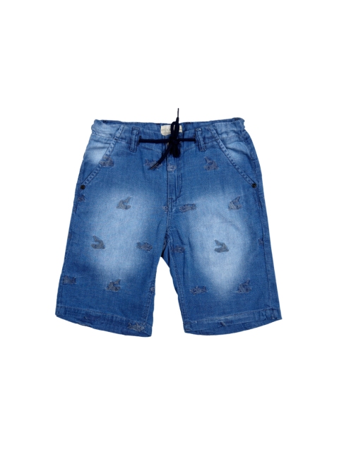 

Gini and Jony Boys Blue Washed Denim Shorts