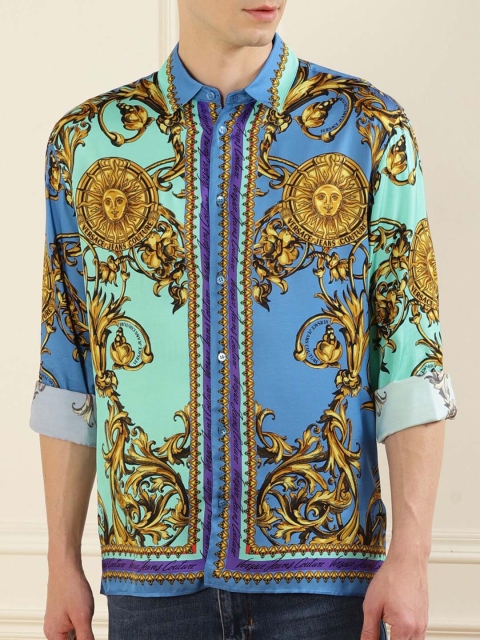 

Versace Jeans Couture Men Multicoloured Floral Printed Casual Shirt, Multi