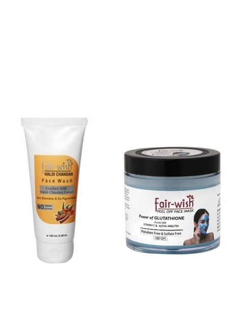 

Fair Wish Set Of 2 Face Wash & Cleanser 400g, Yellow