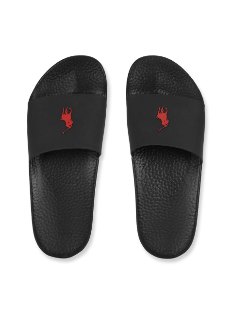 

Polo Ralph Lauren Men Black Flip Flops