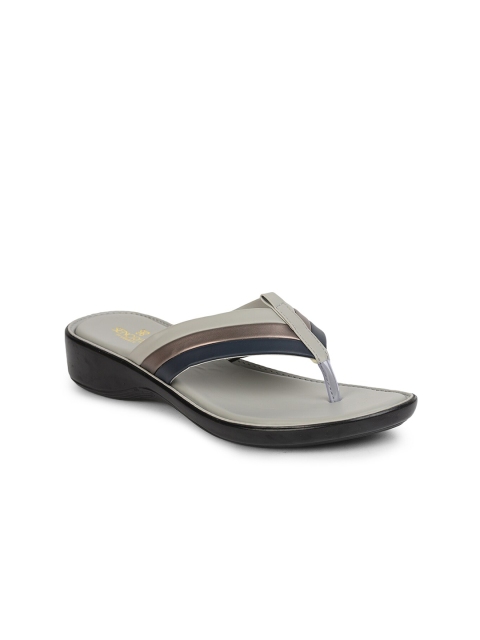 

Liberty Women Grey & Black Thong Flip-Flops