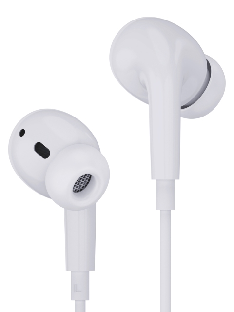 

Ambrane Wired Earphones with In-line Mic for Clear Calling - White