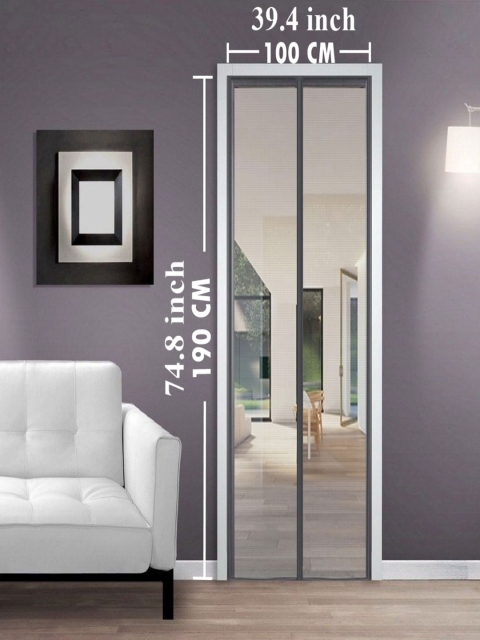 

Classic Mosquito Net Grey Solid Door Mosquito Net