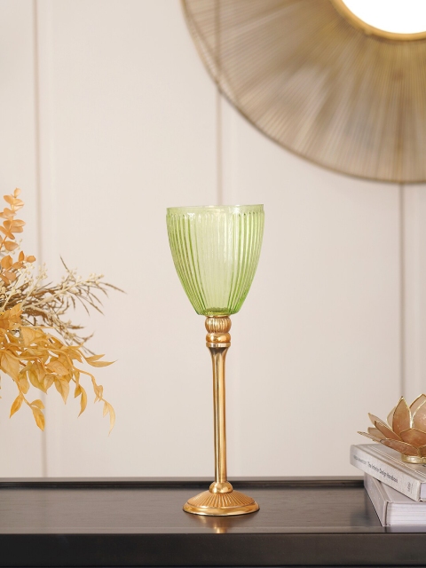 

Pure Home and Living Green Solid Candle Holders