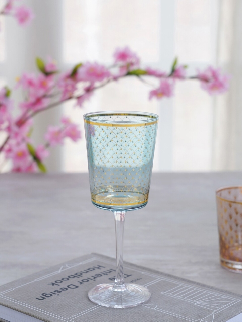 

Pure Home and Living Blue Stem Candle Holder