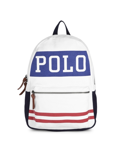 

Polo Ralph Lauren Men White Backpacks