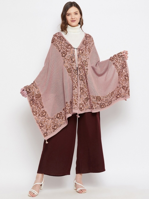 

Knitstudio Women Rose Woven Design Shawl