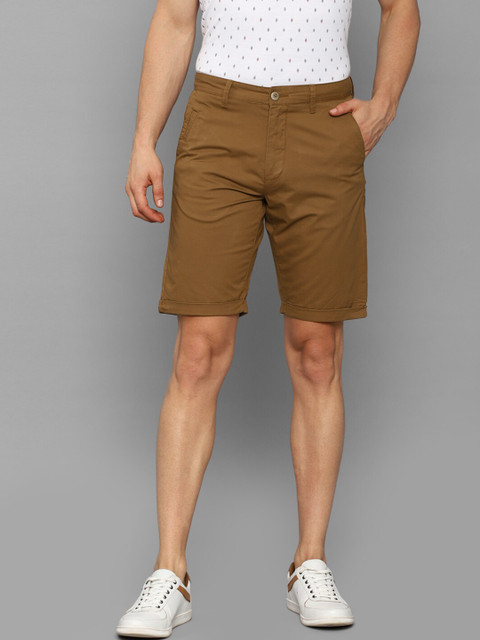

Louis Philippe Sport Men Brown Slim Fit Chino Shorts