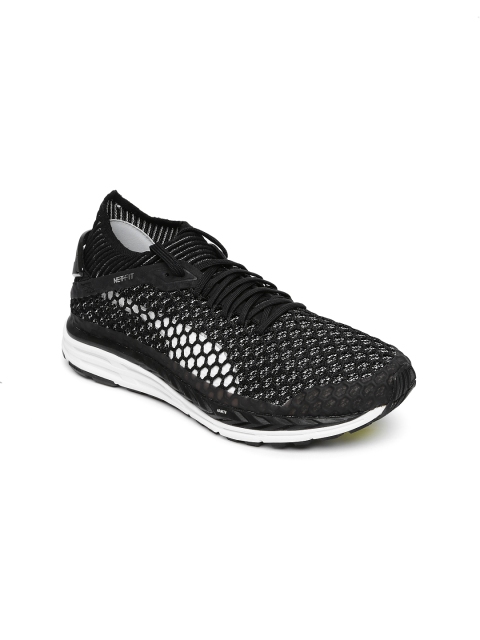 

Puma Women Black Mesh Mid-Top Running Shoes