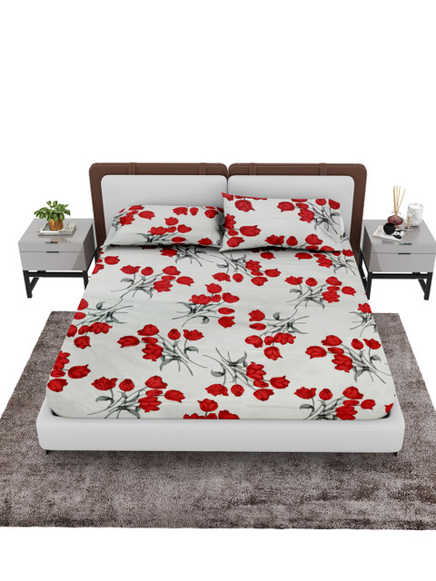

LABHAM Unisex Red Bedsheets