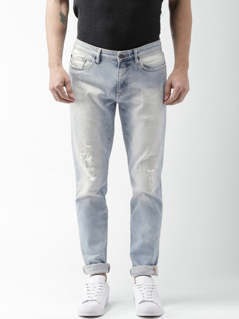 

Aeropostale Men Blue Super Skinny Fit Mildly Distressed Stretchable Jeans