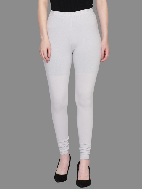 

SPIFFY Women Grey Solid Plus Size Leggings