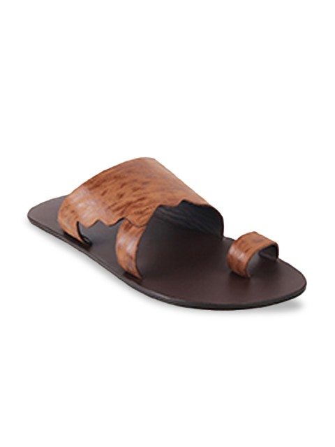 

Mochi Men Tan Leather Fashion Sandals