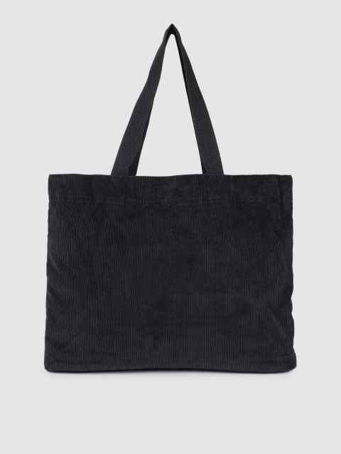 

Accessorize Women Navy Blue Structured Tote Bag