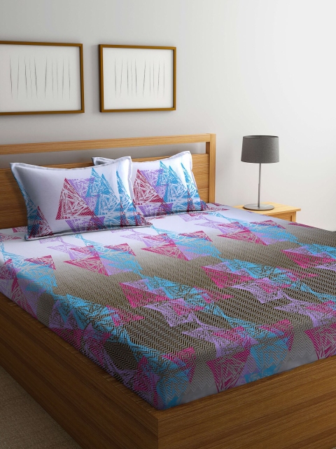 

BOMBAY DYEING Unisex Brown Bedsheets