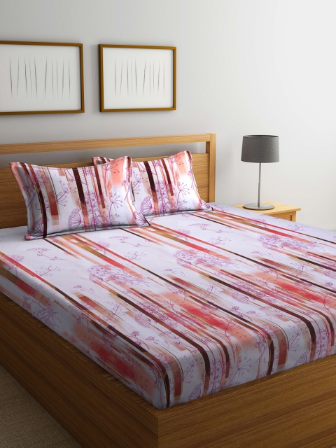 

BOMBAY DYEING Unisex Brown Bedsheets