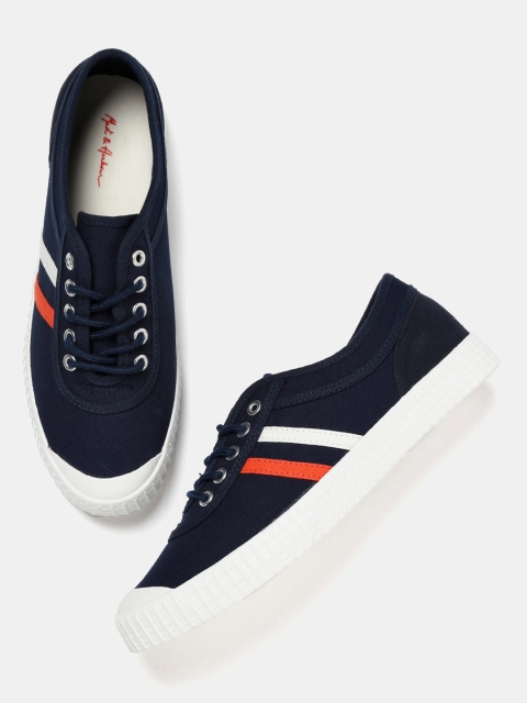 

Mast & Harbour Men Navy Blue Sneakers