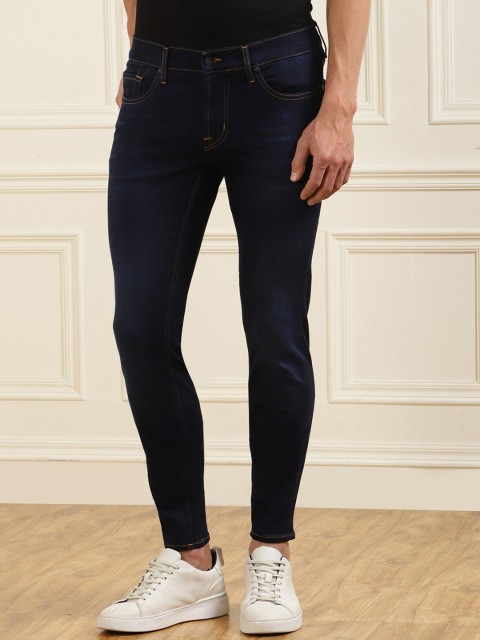 

7 For All Mankind Men Blue Straight Fit Jeans