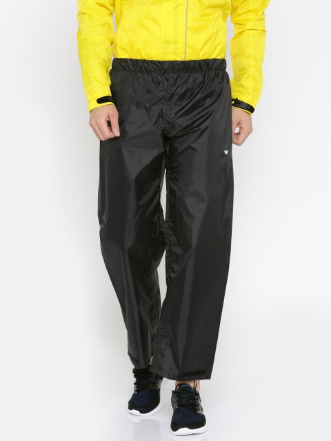 

Wildcraft Black Waterproof Rain Trousers