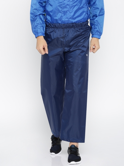 

Wildcraft Navy Waterproof Rain Trousers, Navy blue