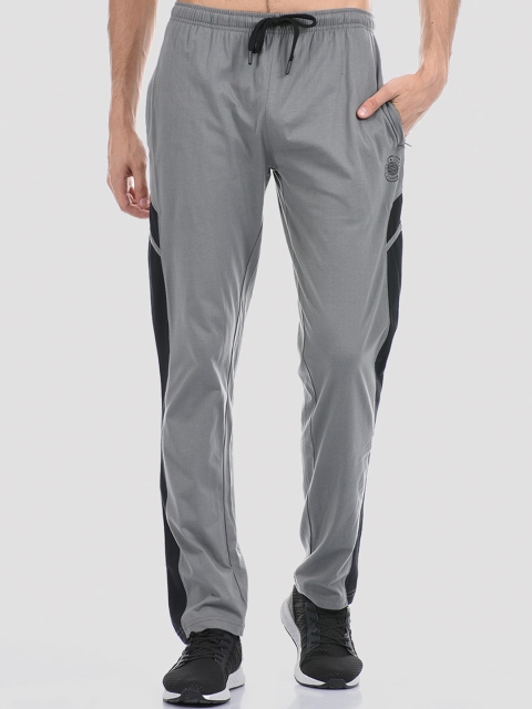 

Cloak & Decker by Monte Carlo Men Grey Solid Relaxed Cotton Track Pants