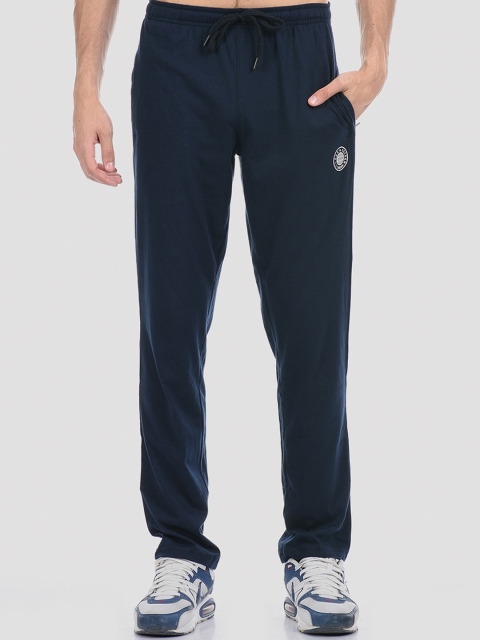 

Cloak & Decker by Monte Carlo Men Navy Blue Solid Relaxed Track Pants