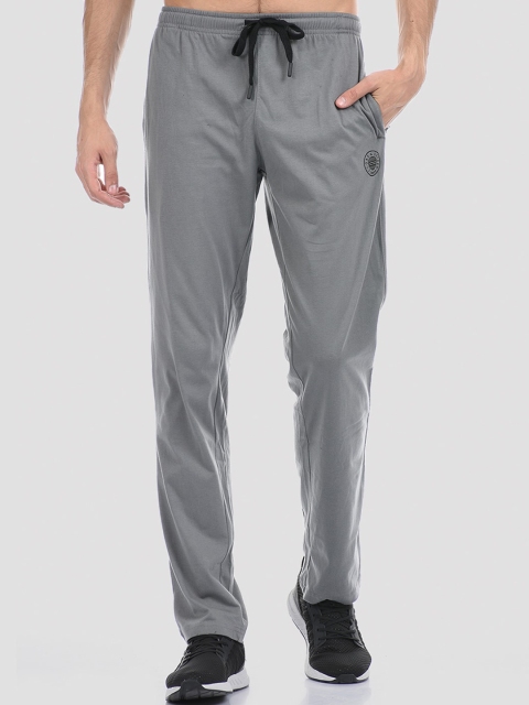 

Cloak & Decker by Monte Carlo Men Grey Regular Fit Track Pants
