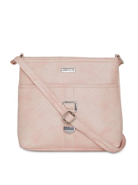 

ESBEDA Pink Solid Sling Bag