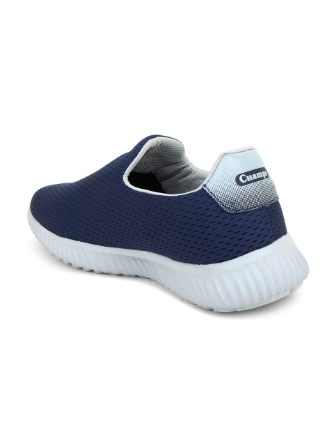 

Champs Men Blue Woven Design Slip-On Sneakers